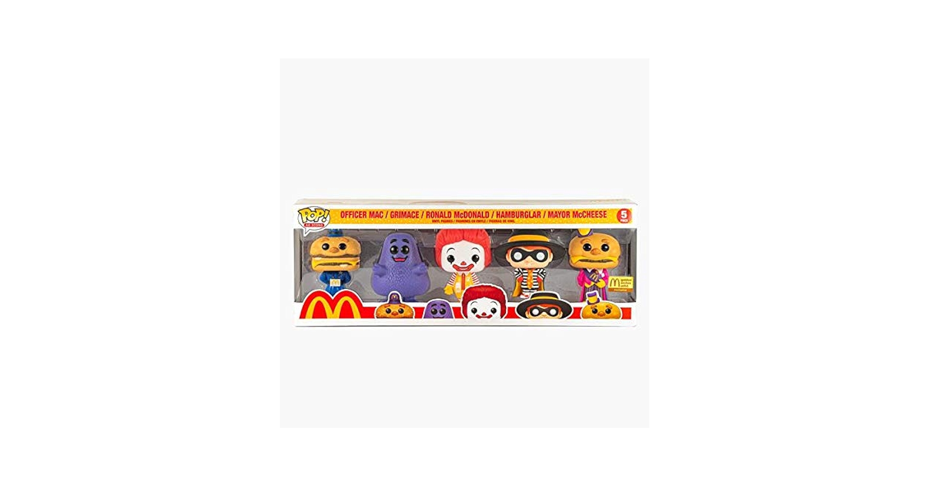 Amazon.com: Funko POP! Ad Icons: McDonald's 5 Pack - Exclusive